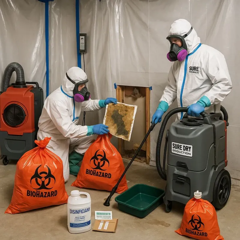 Contaminated Water Handling Protocols process in Highland County, OH